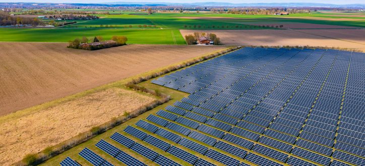 Solarreinigung Freifläche